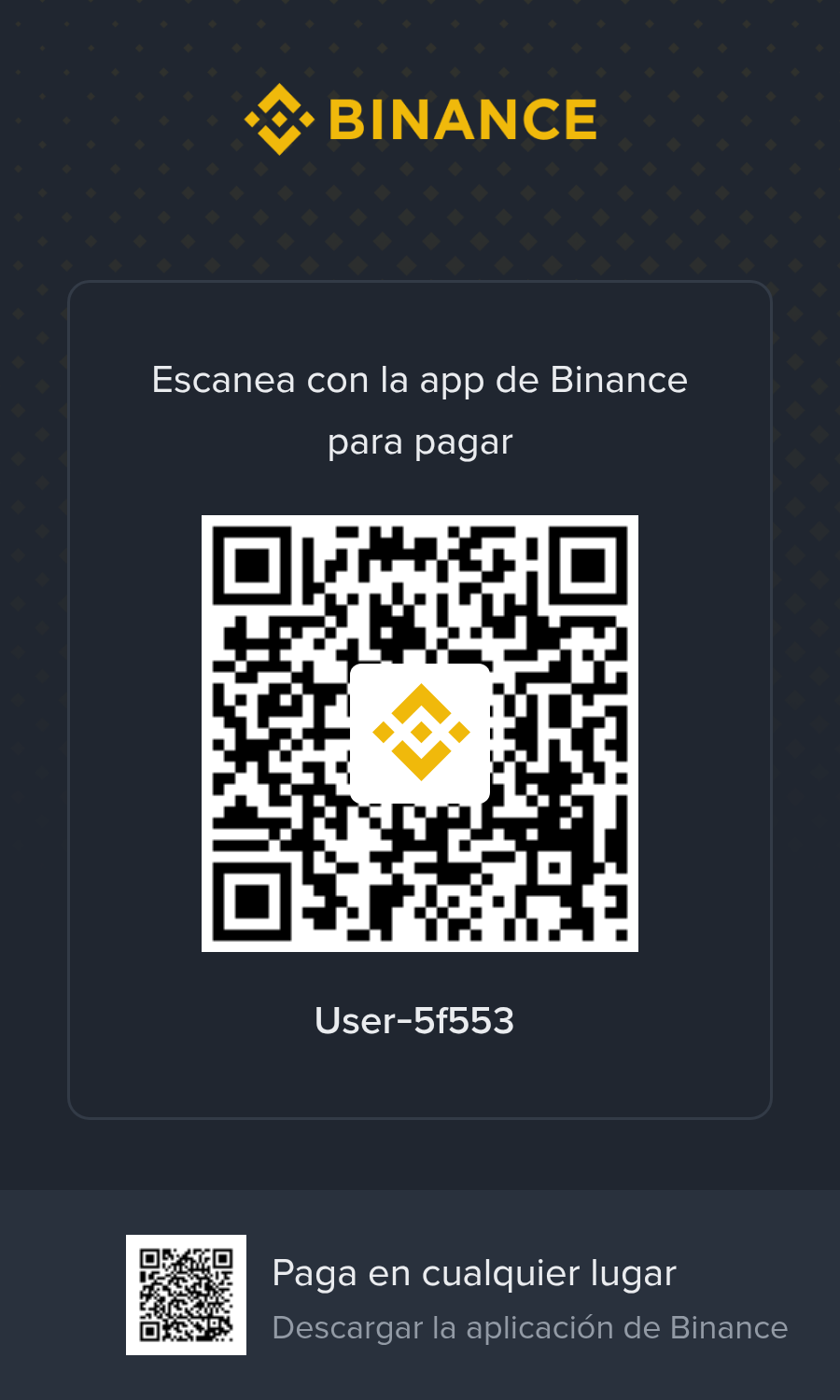 QR Binance Pay
